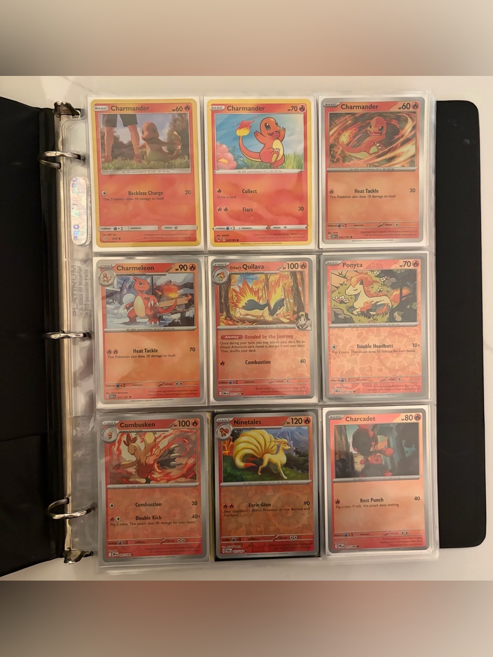 Pokemon Binder 250 Cards Total Holos / Reverse Holos.